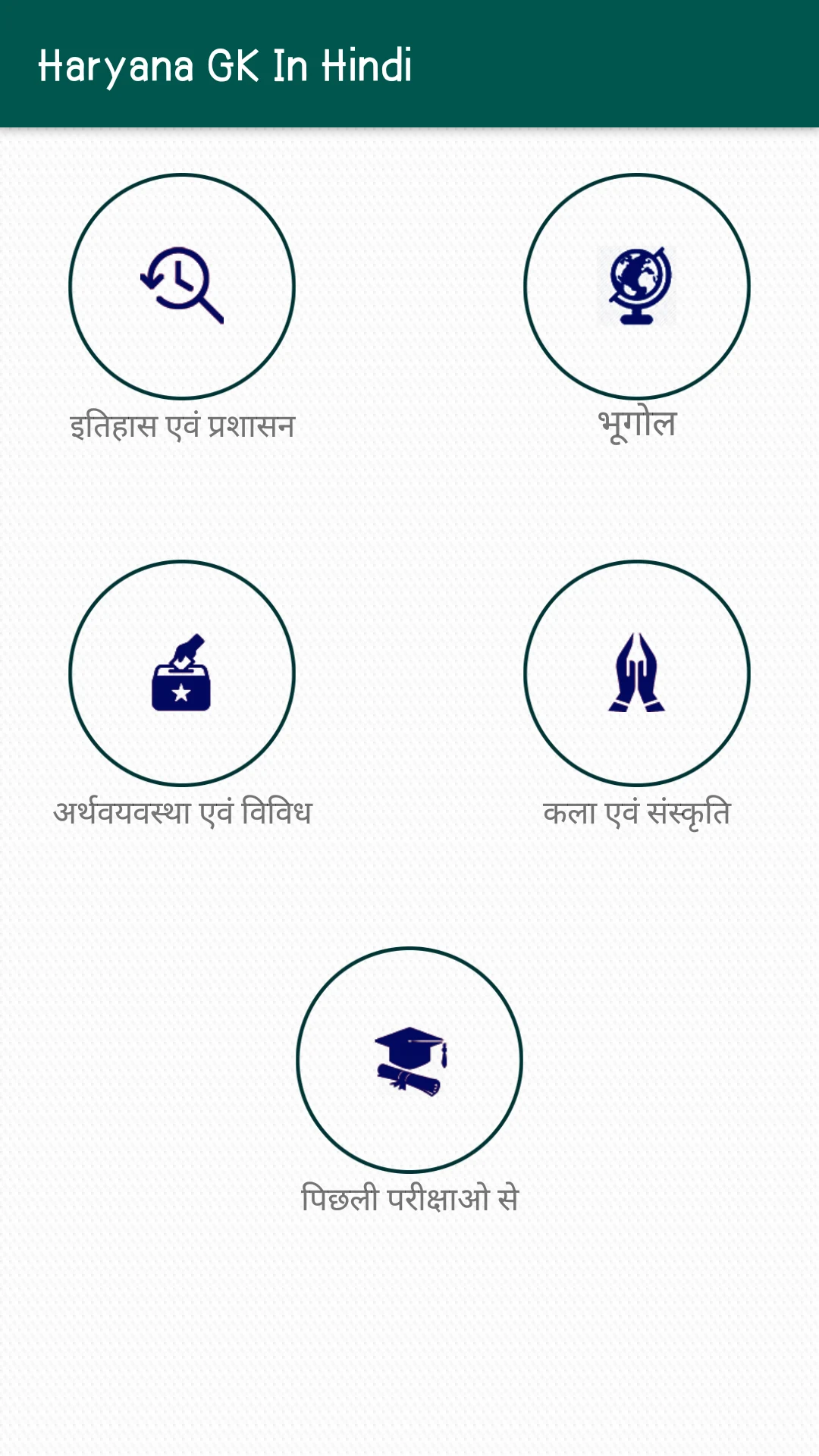Haryana GK In Hindi screenshot